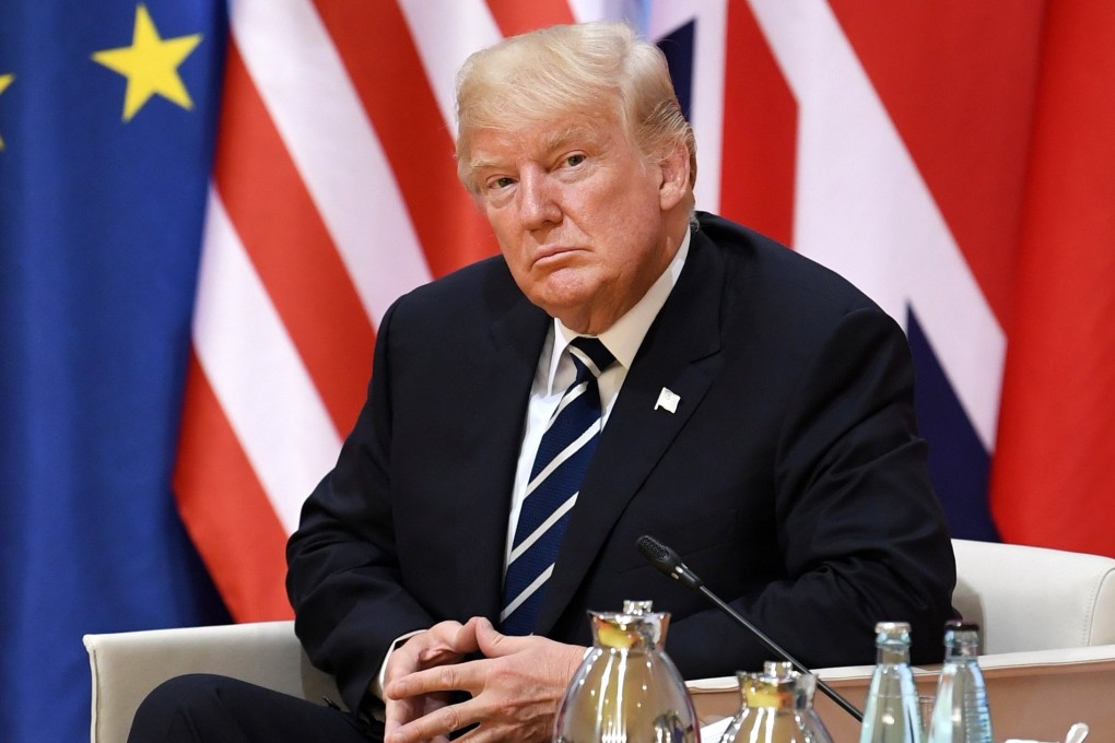 US President Donald Trump had the least favourable reputation of five world leaders asked about in a recent survey. Photo: dpa