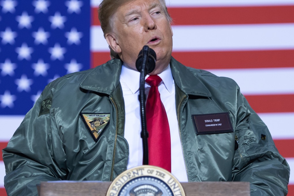 US President Donald Trump’s confrontation with Iran is brazenly testing whether the House and Senate will exert their own authority over US military strategy or cede more war powers to the White House. File photo: AFP