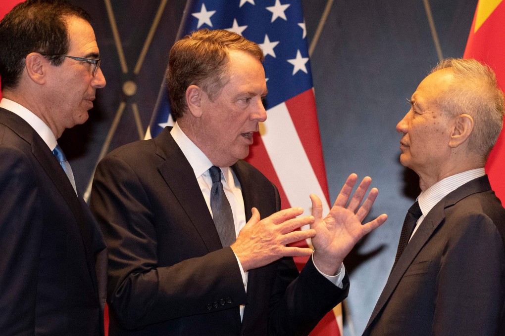 China's Vice-Premier Liu He will lead a delegation to the United States on Monday to sign a phase one trade deal. Photo: AFP