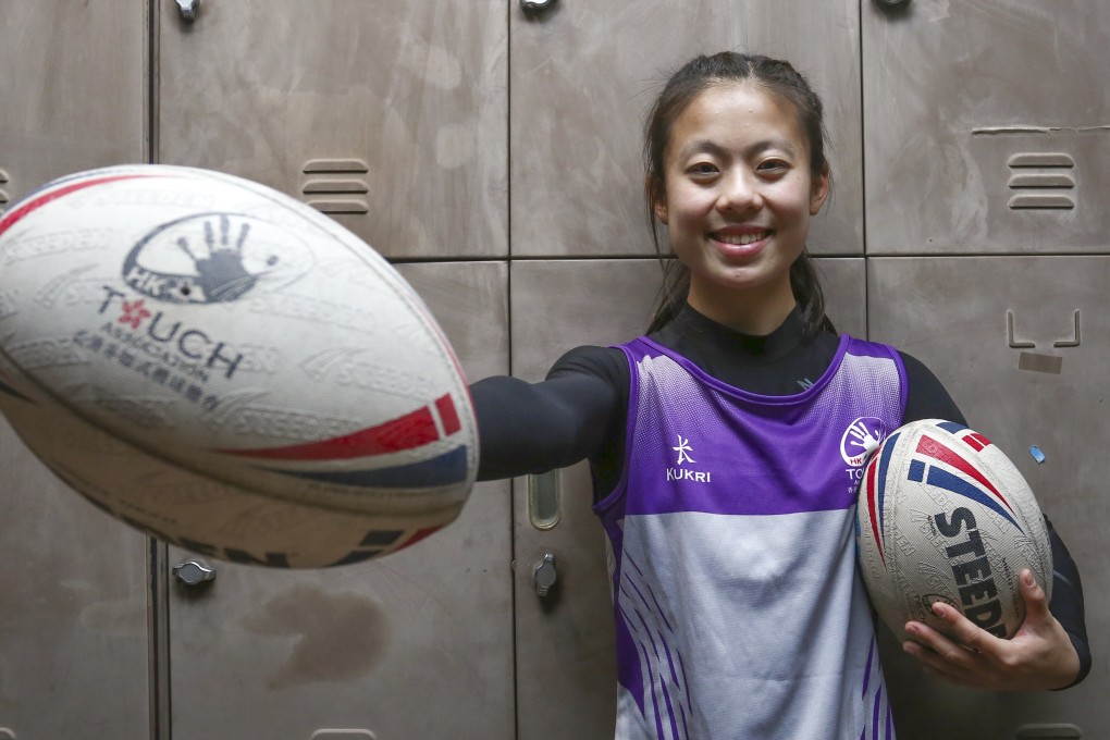 Hong Kong touch rugby player Rebecca Wong Chi-ling said the sport is for all women, regardless of their level of physical fitness. Photo: Jonathan Wong