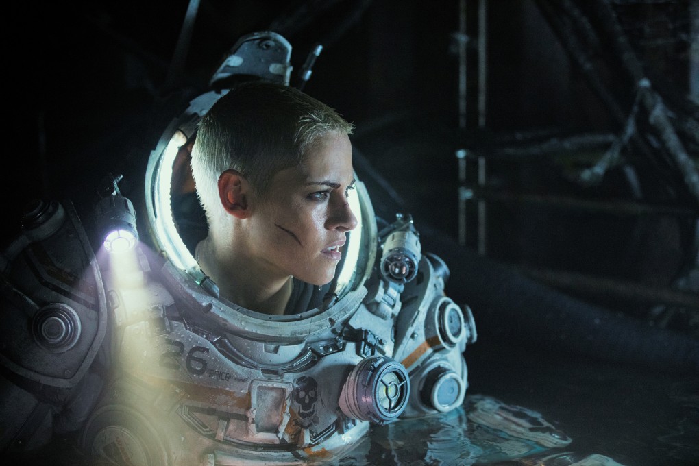 Kristen Stewart in a still from Underwater (category IIA), directed by William Eubank.