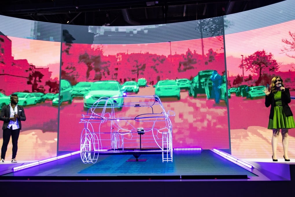 The autonomous vehicle solution by Intel’s Mobileye is shown in their booth at CES, the world’s largest annual consumer technology trade show, in Las Vegas on January 8. The Trump administration unveiled at CES proposed new guidelines for autonomous vehicle makers. Photo: EPA-EFE