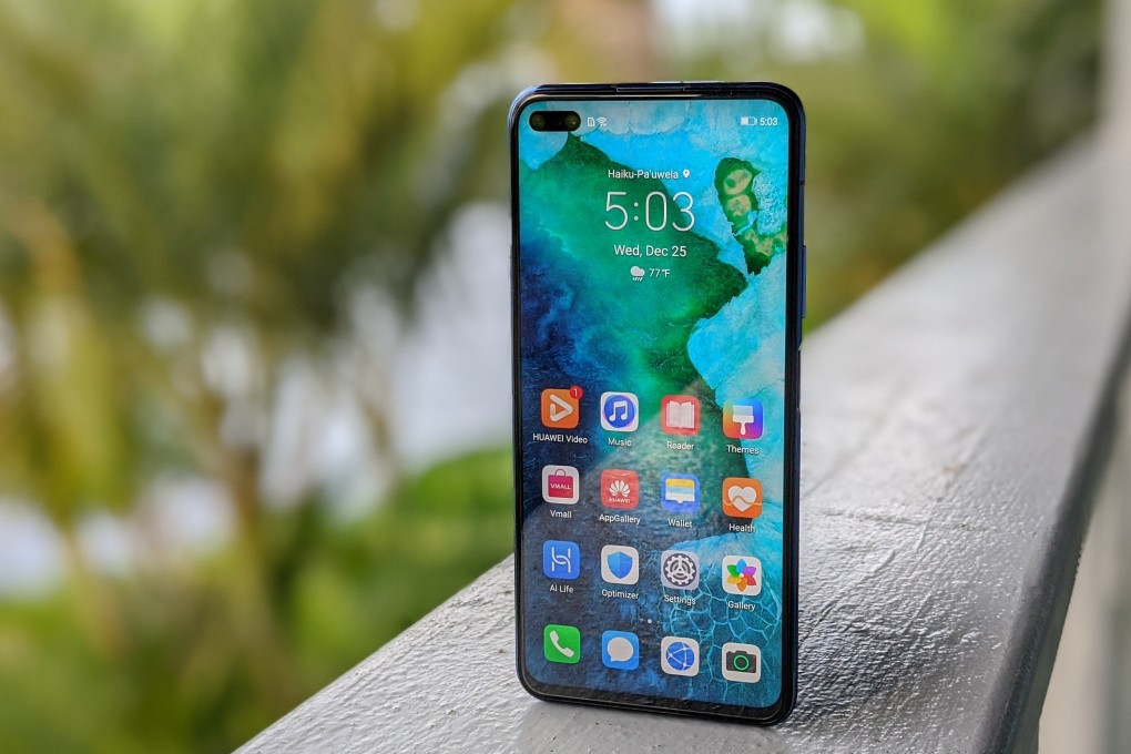 The Honor V30 Pro’s 6.57-inch LCD display offers vivid colours, its processor is the most powerful available for Android phones and its main camera identical to that of the pricier Huawei Mate 30 Pro. The lack of Google Maps and other apps because of US sanctions could be a deal-breaker for potential customers, though. Photo: Ben Sin