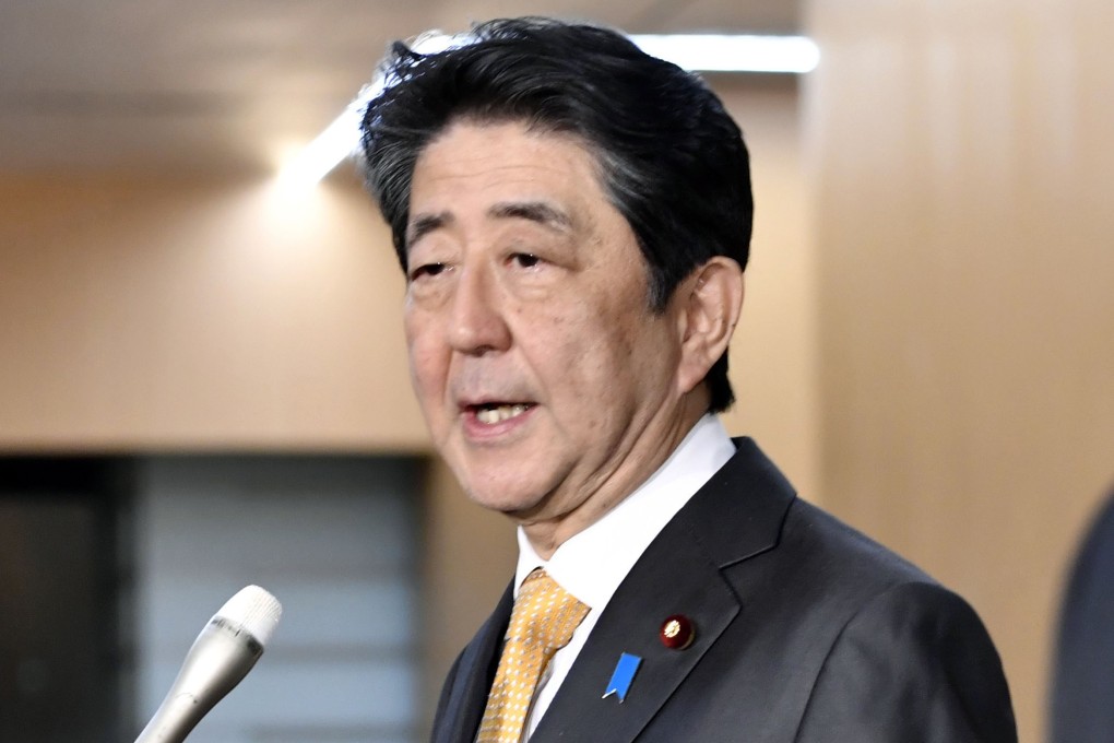 Japanese Prime Minister Shinzo Abe. Photo: Kyodo
