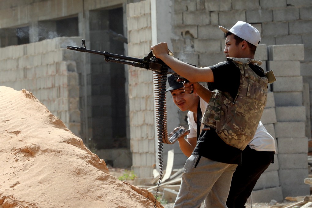 A fighter for Libya’s internationally recognised government. File photo: Reuters