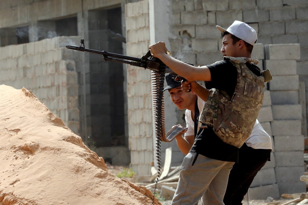 A fighter for Libya’s internationally recognised government. File photo: Reuters