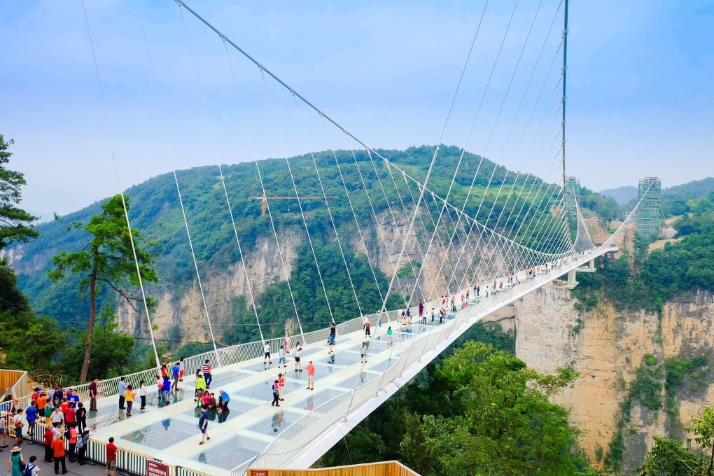 The glass-bottomed bridge over Zhangjiajie’s Grand Canyon has put it on the radar of international visitors to China in 2020, along with Chengdu, a fast-growing metropolis and the gateway to scenic Sichuan and its giant panda reserves. Photo: Shutterstock