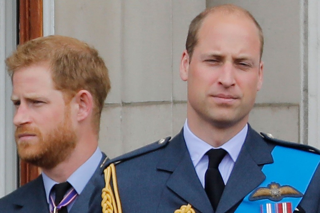 Britain's Prince Harry, Duke of Sussex, Prince William, Duke of Cambridge, seen here on the balcony of Buckingham Palace, have put out a rare joint statement to dismiss a story speculating about their relationship. Photo: AFP