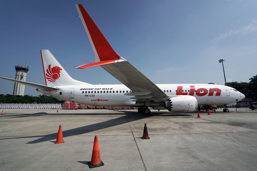 A grounded Lion Air Boeing 737 MAX 8 aircraft sits on the tarmac at terminal 1 of Soekarno-Hatta International Airport in Cenkareng, Indonesia, on Tuesday, March 15, 2019. Photo: Bloomberg
