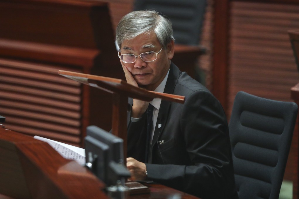 When Secretary for Labour and Welfare Law Chi-kwong sought to send the maternity leave amendment bill to the manpower panel for vetting, the pan-democrats objected. Photo: Xiaomei Chen