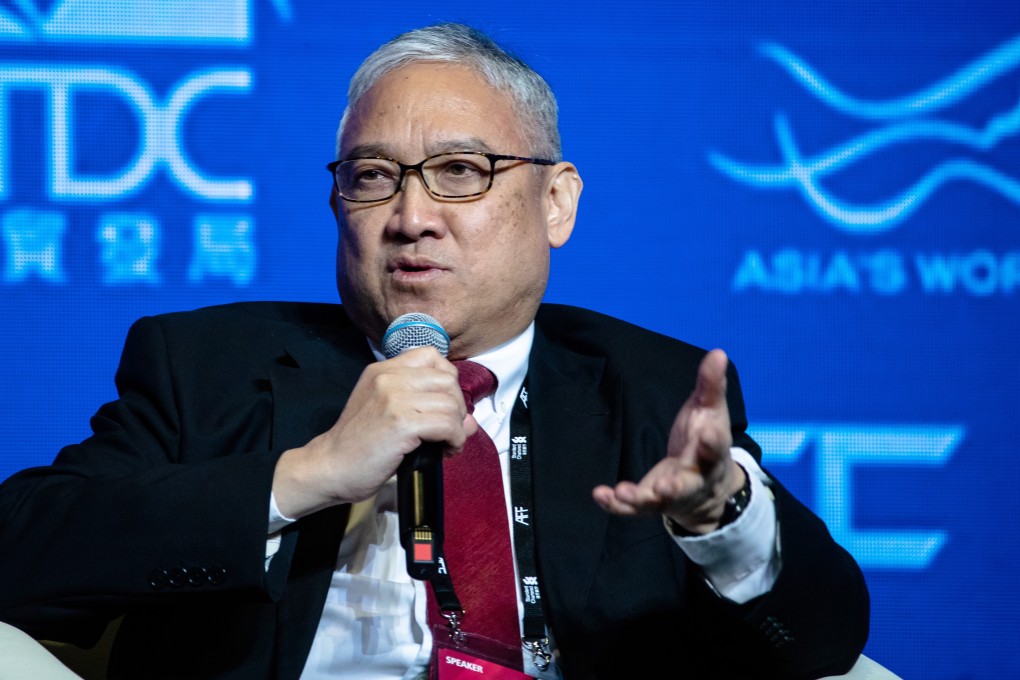 William Fung Kwok-lun, chairman of global supply chain manager Li & Fung, at the Asian Financial Forum in Hong Kong on Monday. Photo: Bloomberg