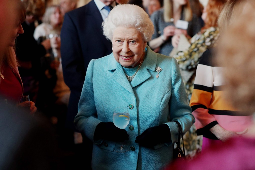Britain’s Queen Elizabeth hosts a reception at Windsor Castle in April 2019. Photo: AFP