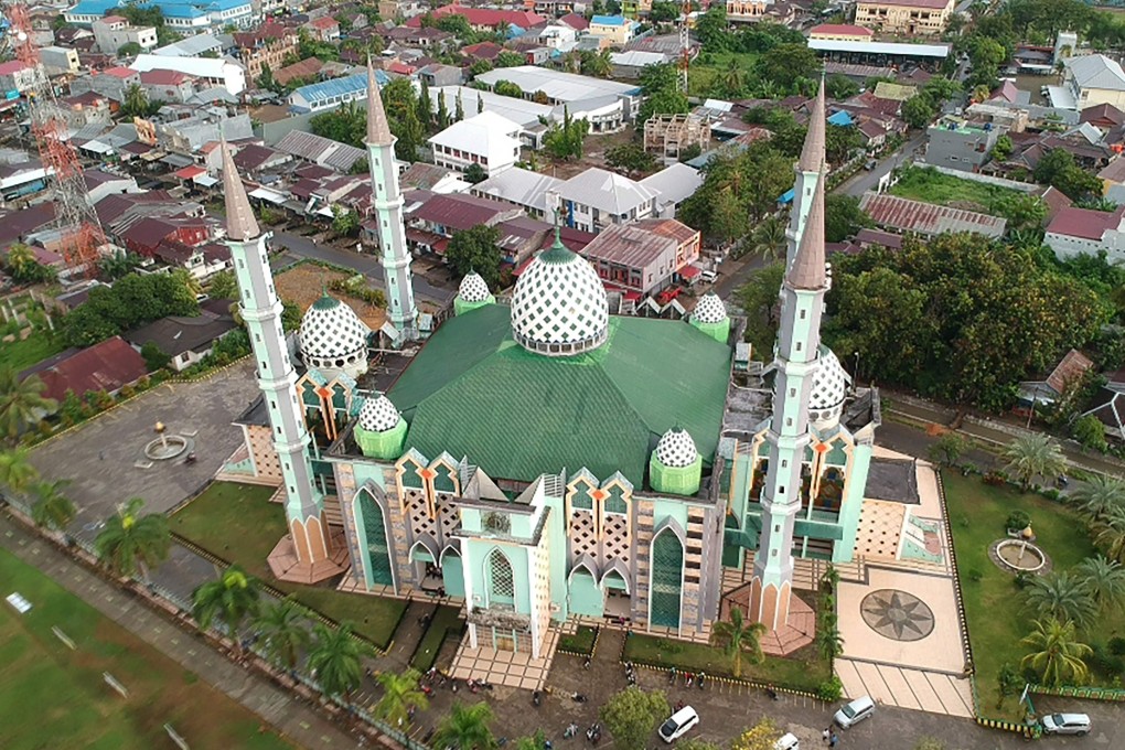 The Suada mosque in Mamuju, Indonesia. Photo by AFP
