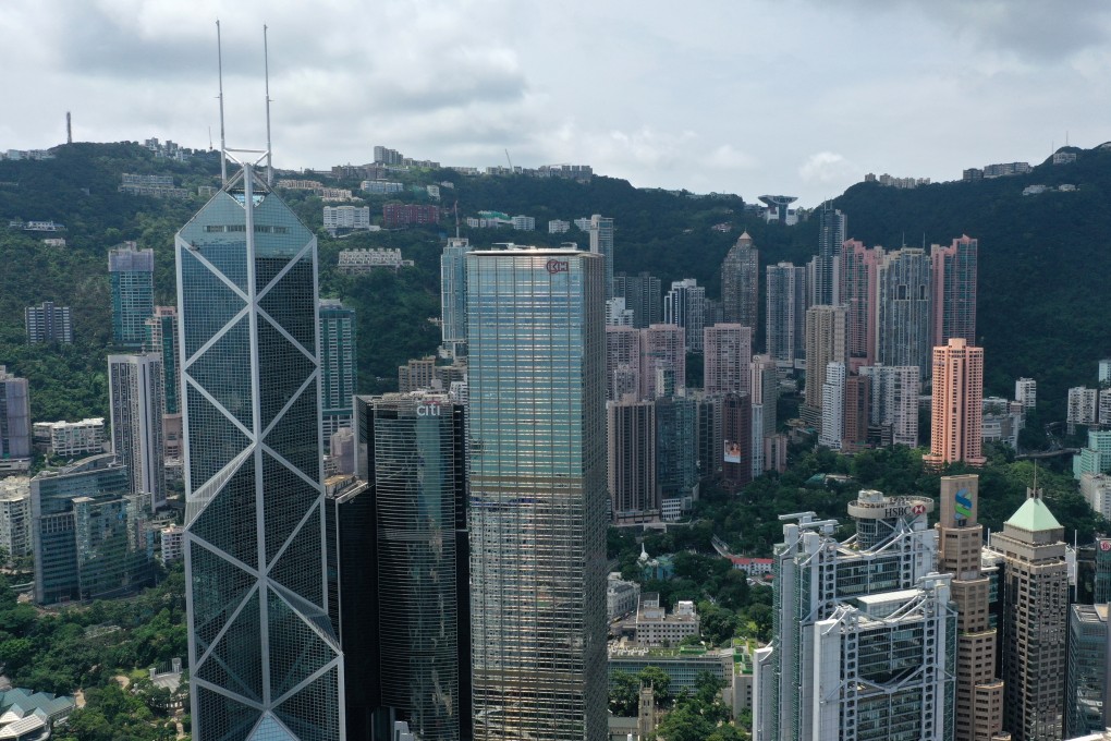 Overall take-up of office space in Hong Kong’s Central district is likely to stay soft, driving rents lower, London-based real estate investment manager Nuveen Real Estate says. Photo: Roy Issa