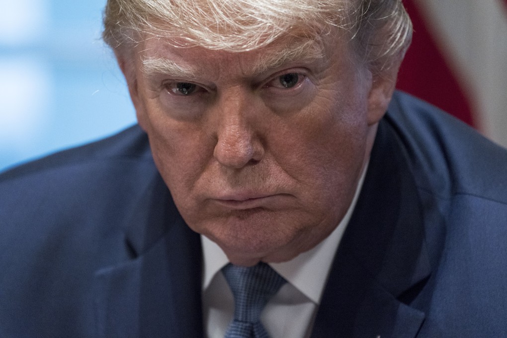 US President Donald Trump listens during a meeting in Washington in December. Photo: Bloomberg