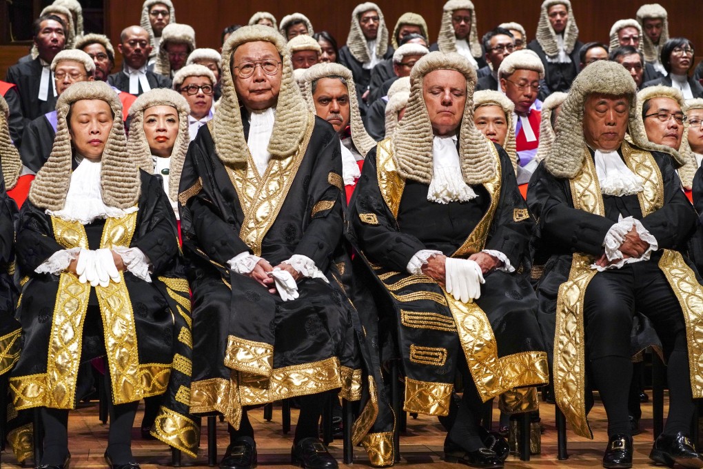 The ceremonial opening of legal year in Central. Photo: Robert Ng