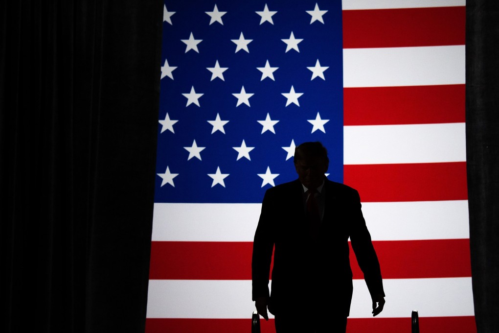US President Donald Trump arrives for a “Keep America Great” campaign rally in Toledo, Ohio, on January 9. Photo: AFP