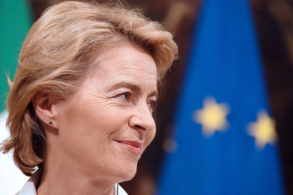 European Commission president Ursula von der Leyen has pledged her team would present a new legislative approach on artificial intelligence within the first 100 days of her mandate. Photo: Xinhua