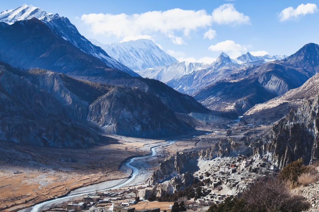 Trekking in Nepal, Annapurna circuit view. Photo: Shutterstock