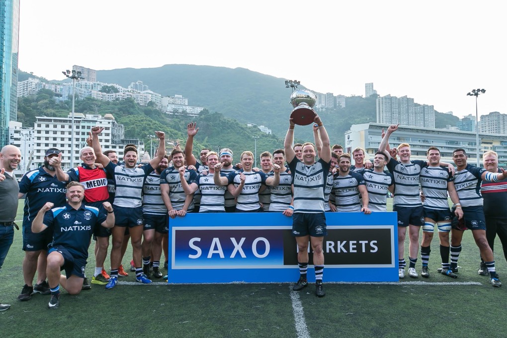 HKFC have won their second premiership title in a row and now head into the play-offs as favourites. Photo: HKRU