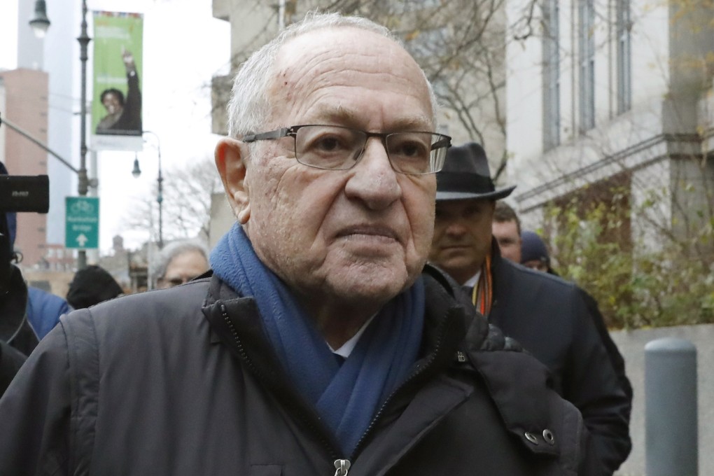 Celebrity lawyer Alan Dershowitz. Photo: AP