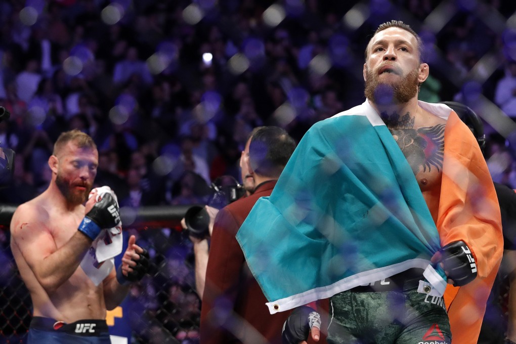 Conor McGregor made a stirring return to action after 15 months away from the UFC on Saturday night. Photo: AFP