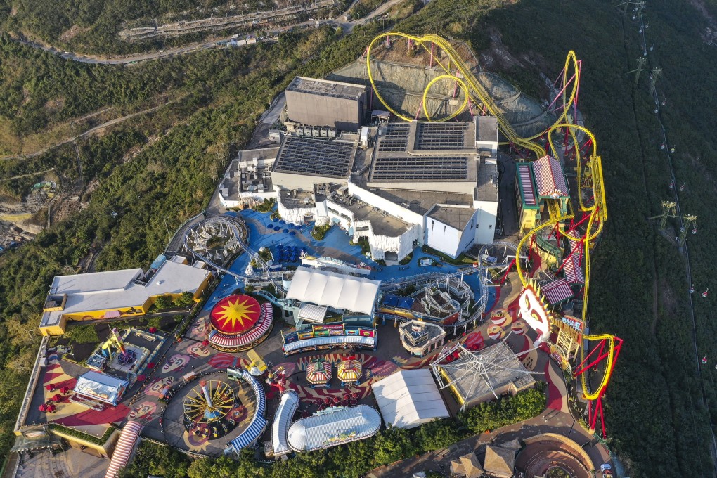 An aerial view of Ocean Park in Wong Chuk Hang on January 14. To be true to its name, the park must return to its original mission and reason for being. Photo: Martin Chan
