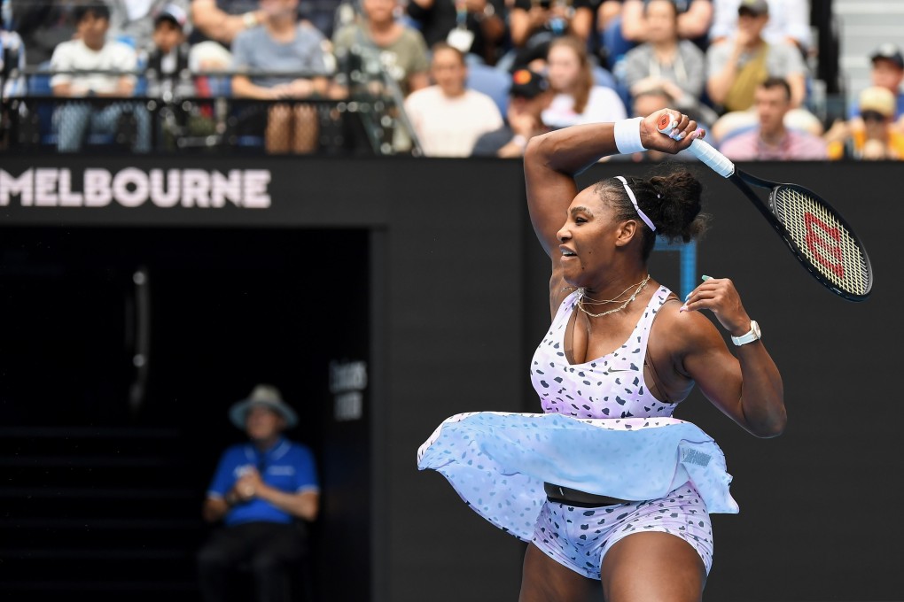 Serena Williams gets her Australian Open off to a solid start. Photo: AFP