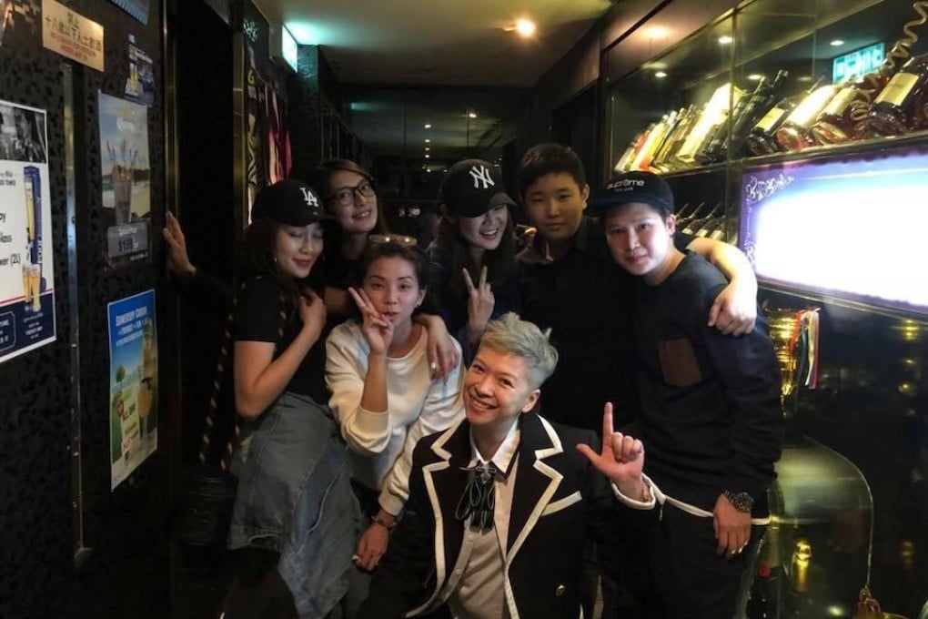 Bar-goers at L’Paradis in Hong Kong’s Tsim Sha Tsui district, one of only two remaining lesbian bars in the city. Photo: Courtesy of Van Lai and Wing Lam