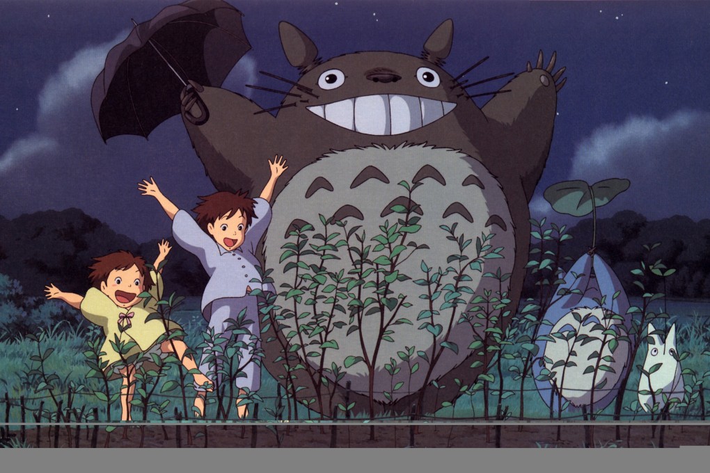 A still from My Neighbor Totoro (1988), written and directed by Hayao Miyazaki. It will be one of 21 Studio Ghibli films released by Netflix from next month. Photo: Studio Ghibli