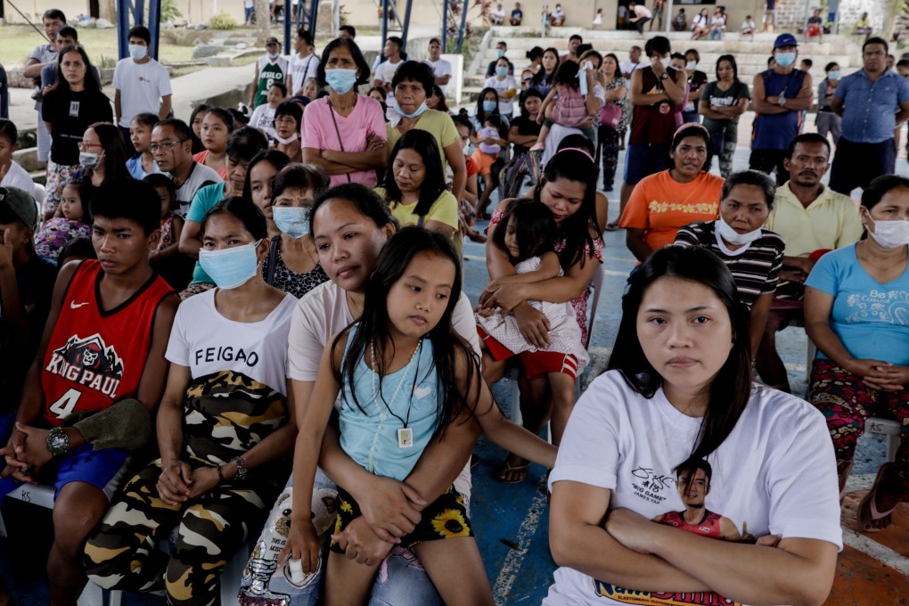 Residents displaced by Taal Volcano’s eruption. Photo: Reuters