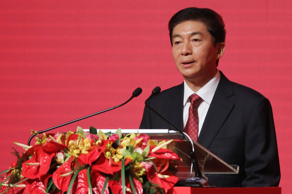 “The liaison office will learn about and implement what President Xi said in his speeches on Hong Kong and Macau,” Luo Huining said. Photo: Sam Tsang