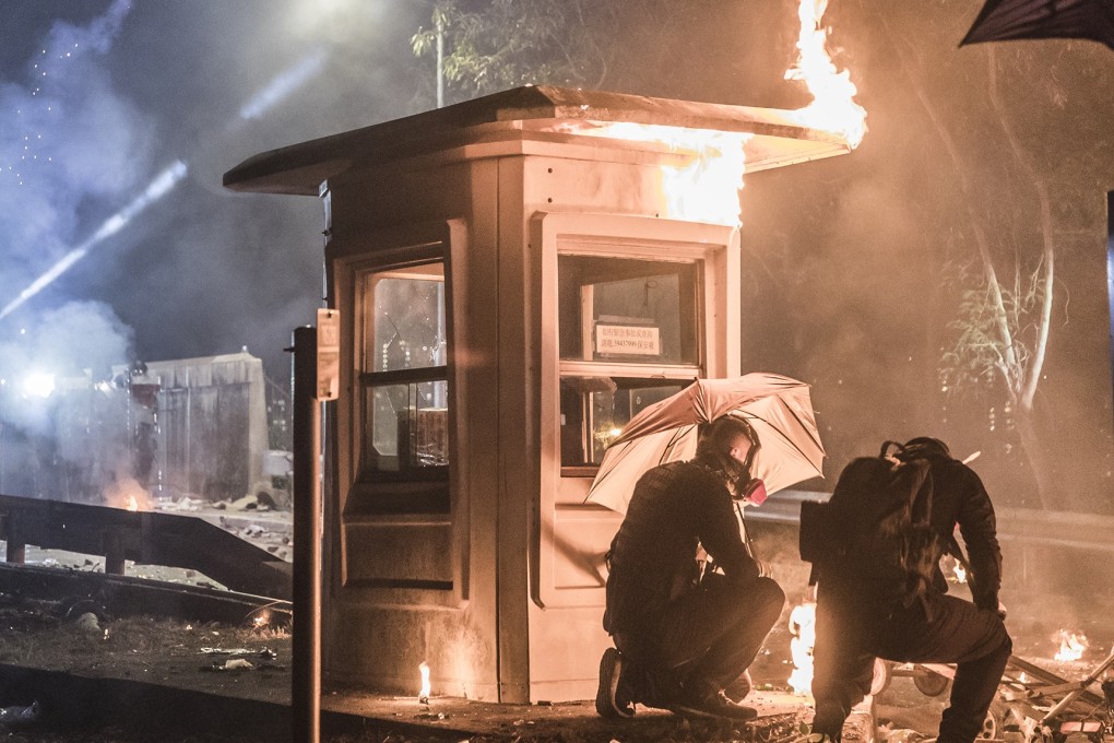 A still from the new documentary film If We Burn by James Leong and Lynn Lee, which will be showing at the International Film Festival Rotterdam in the Netherlands.