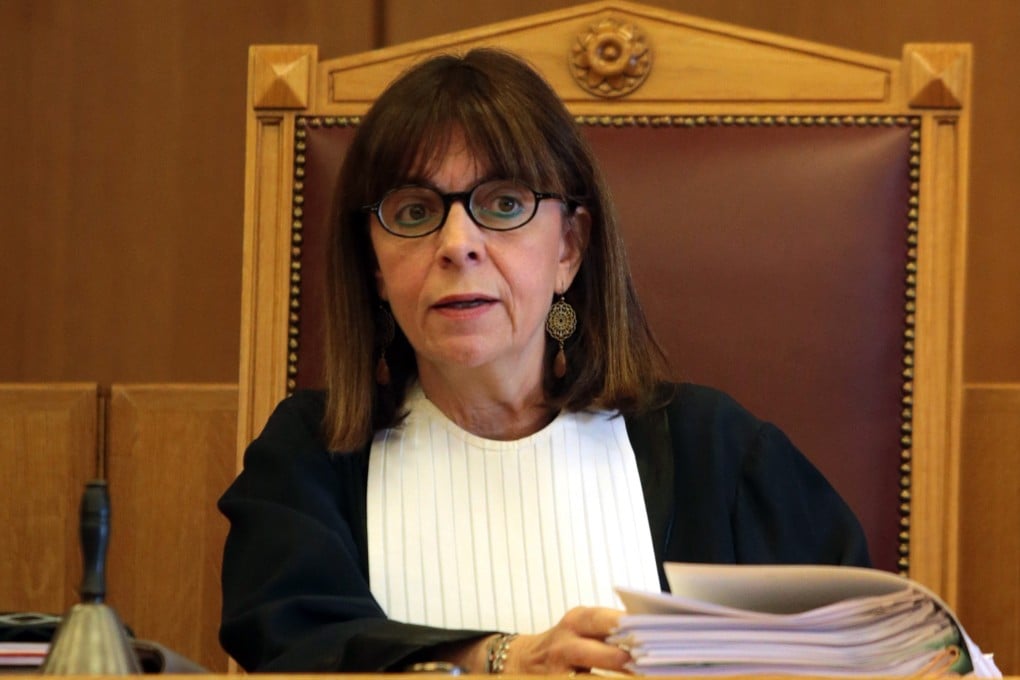 Ekaterini Sakellaropoulou is an expert in constitutional and environmental law. Photo: EPA-EFE