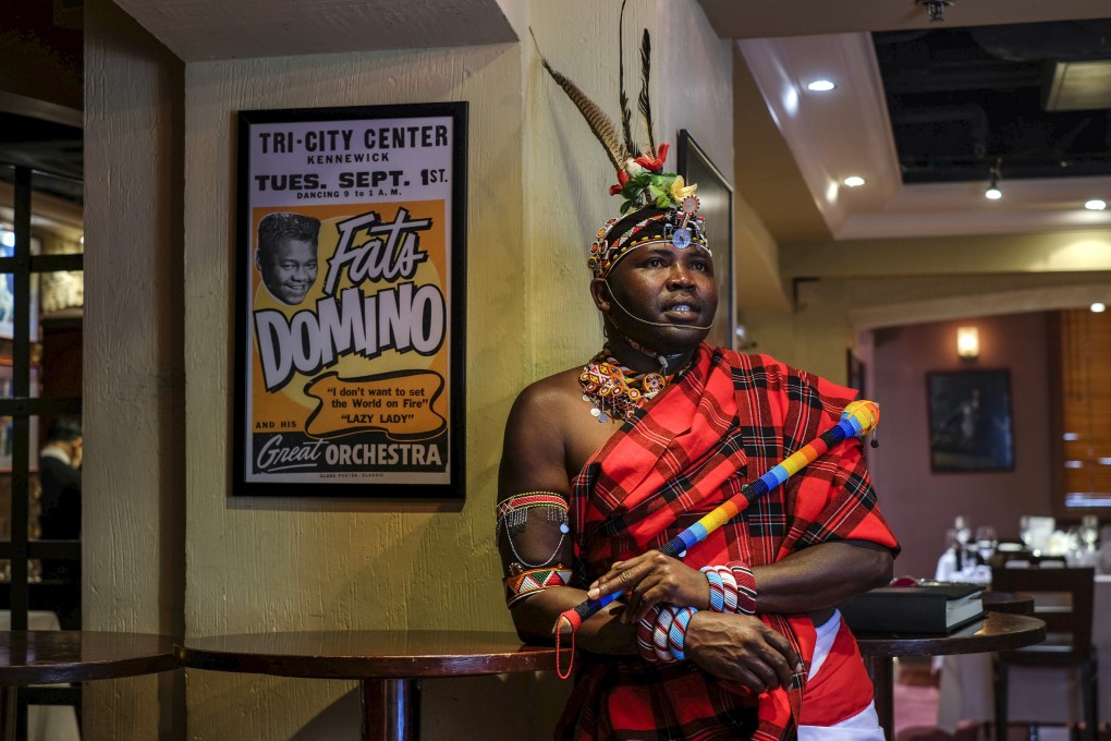 Samuel Lengalai, a Maasai safari guide at Kenya’s Loisaba Conservancy. Photo: Tory Ho
