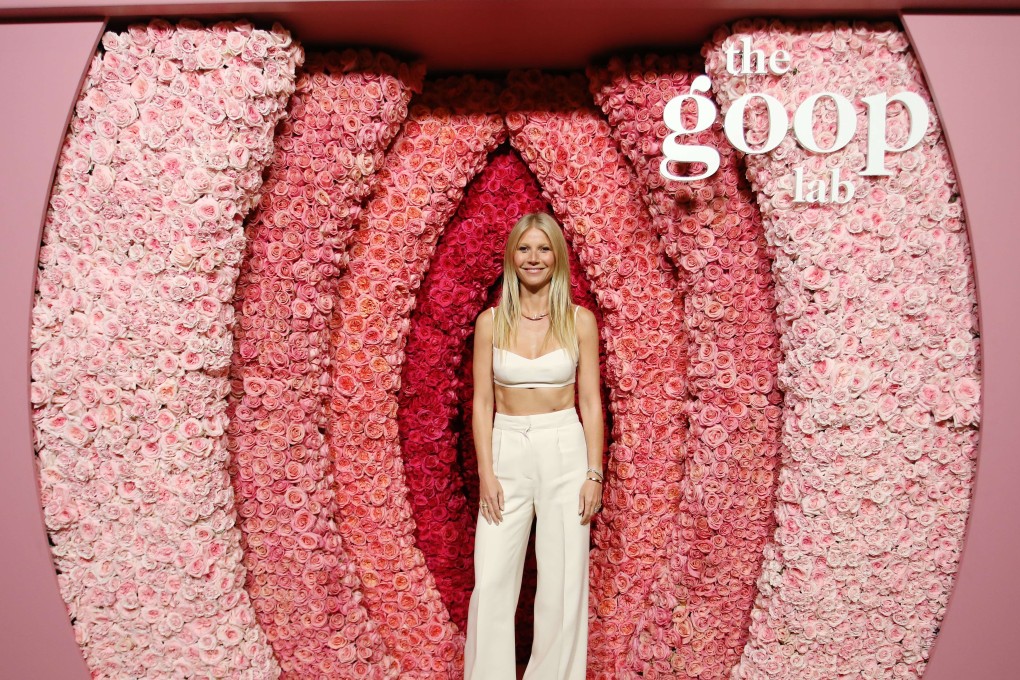 Gwyneth Paltrow and her team created this vagina installation for her new Netflix show The Goop Lab. Photo: Rachel Murray/Getty Images/AFP