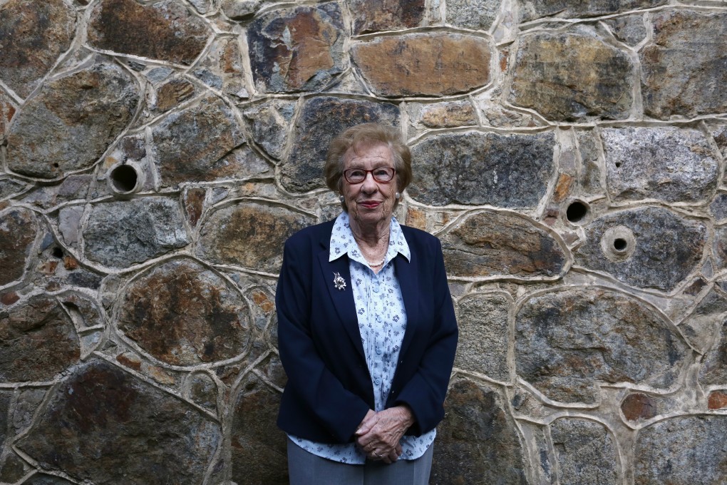 Holocaust survivor Eva Schloss, in Hong Kong. Photo: Jonathan Wong