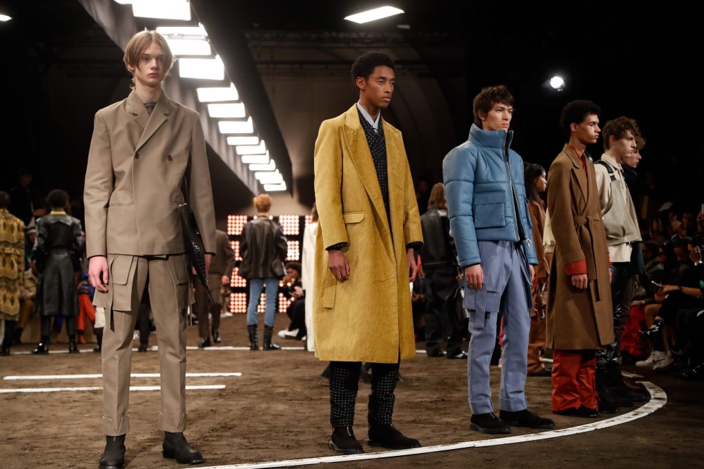 Fashion labels are greenwashing, claiming to be sustainable while still causing as much pollution as ever. Above: Rhude’s autumn/winter 2020/21 collection in Paris. Photo: Francois Guillot/AFP