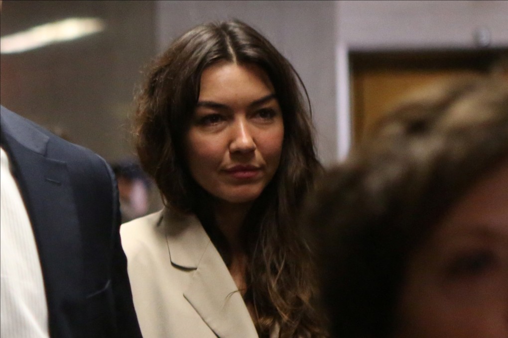 Former production assistant Mimi Haleyi arrives to testify against Harvey Weinstein in New York on Monday. Photo: Reuters