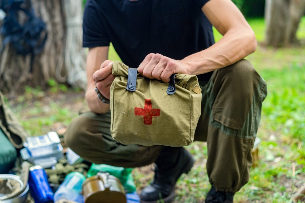 A first aid kit is essential for any outdoor adventure, as is risk management. Run through “what if” scenarios and how you would deal with them before you depart, one expert advises. Photo: Shutterstock
