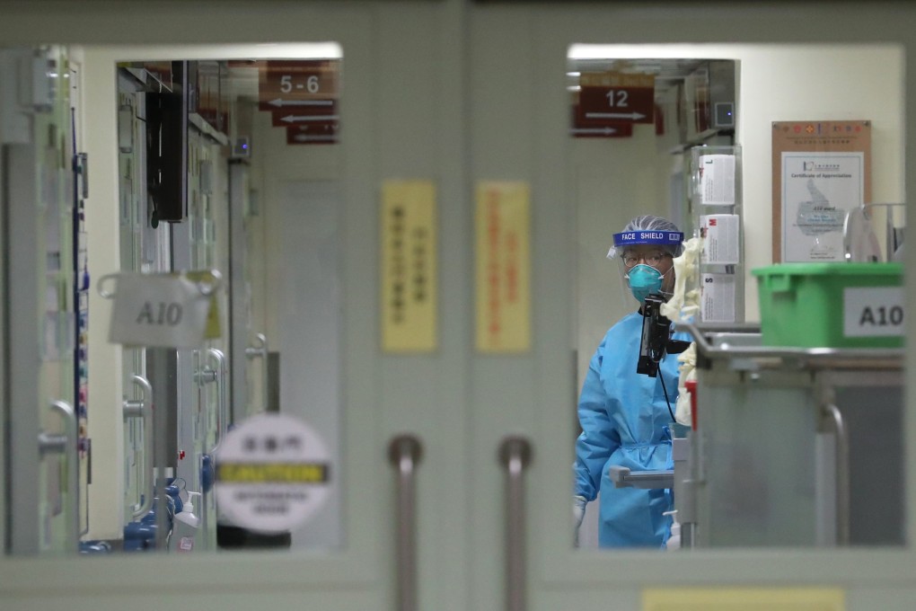 Doctors and nurses are having to take turns in isolation wards. Photo: Sam Tsang
