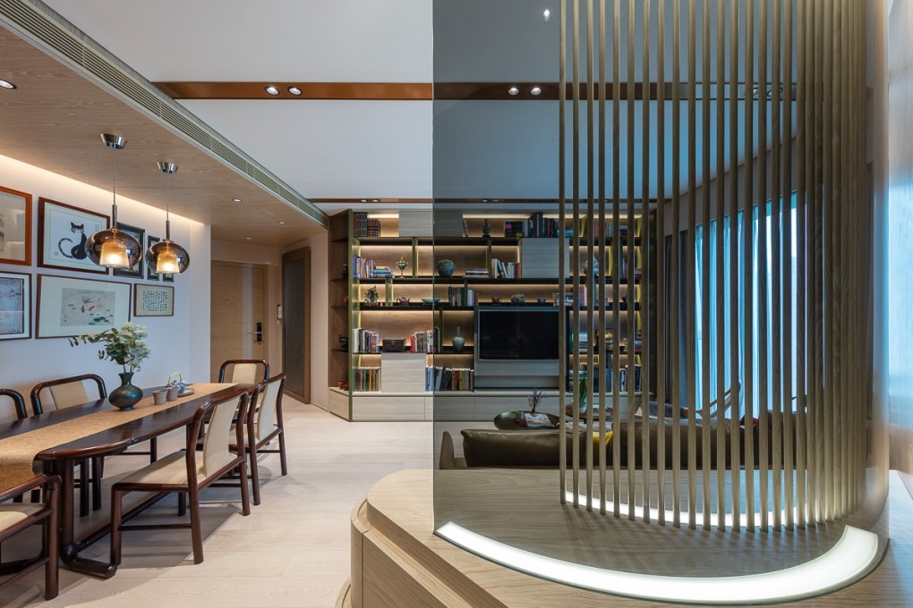 The couple’s Kennedy Town apartment, designed by Max Lam. Photography: Dick Liu