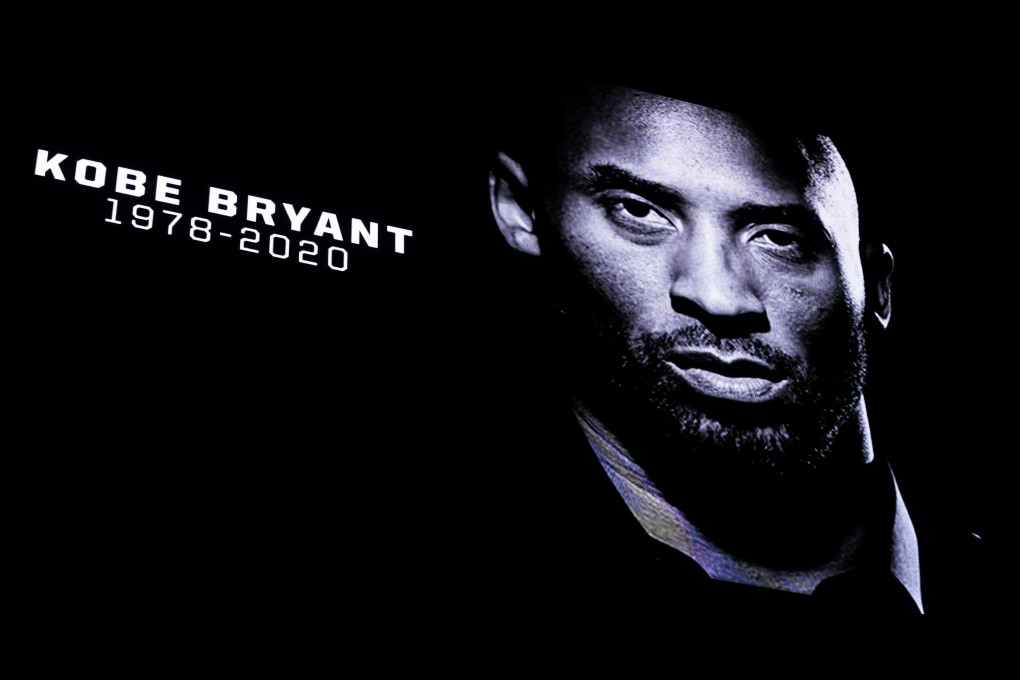 A tribute is shown on the big screen during a moment of silence acknowledging Kobe Bryant before Sunday’s game between the San Antonio Spurs and Toronto Raptors. Photo: USA TODAY