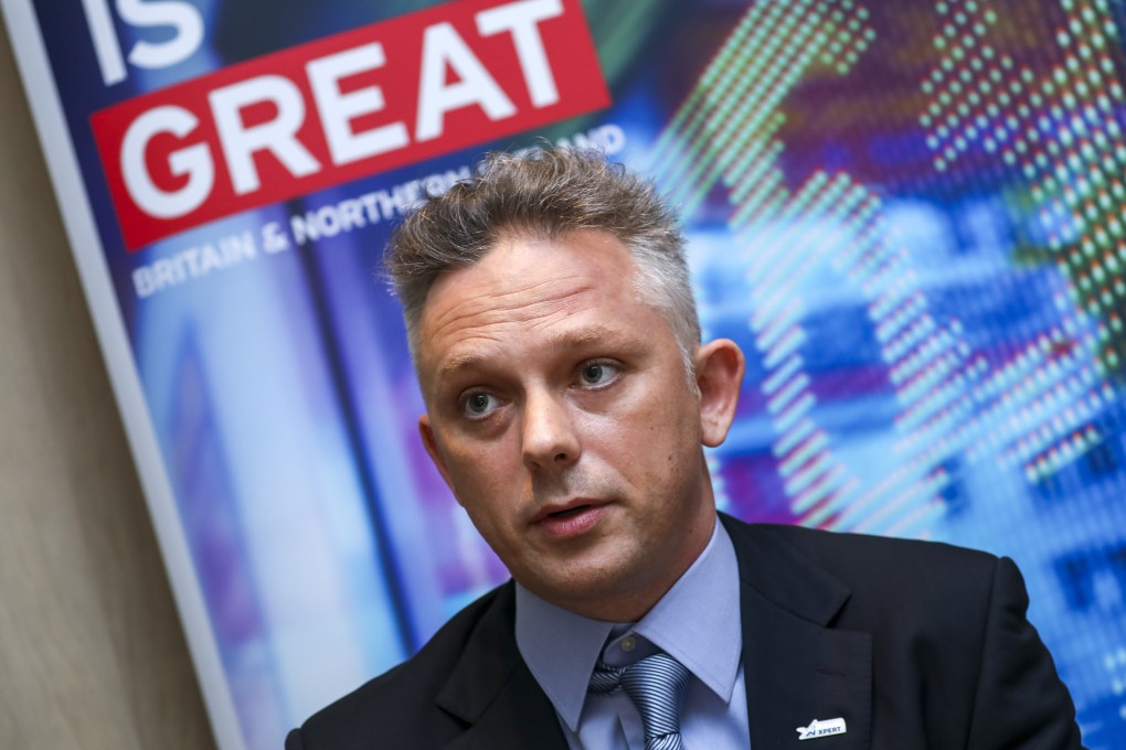 Dima Gutzeit, the chief executive of Hong Kong start-up LeapXpert. Photo: K Y Cheng