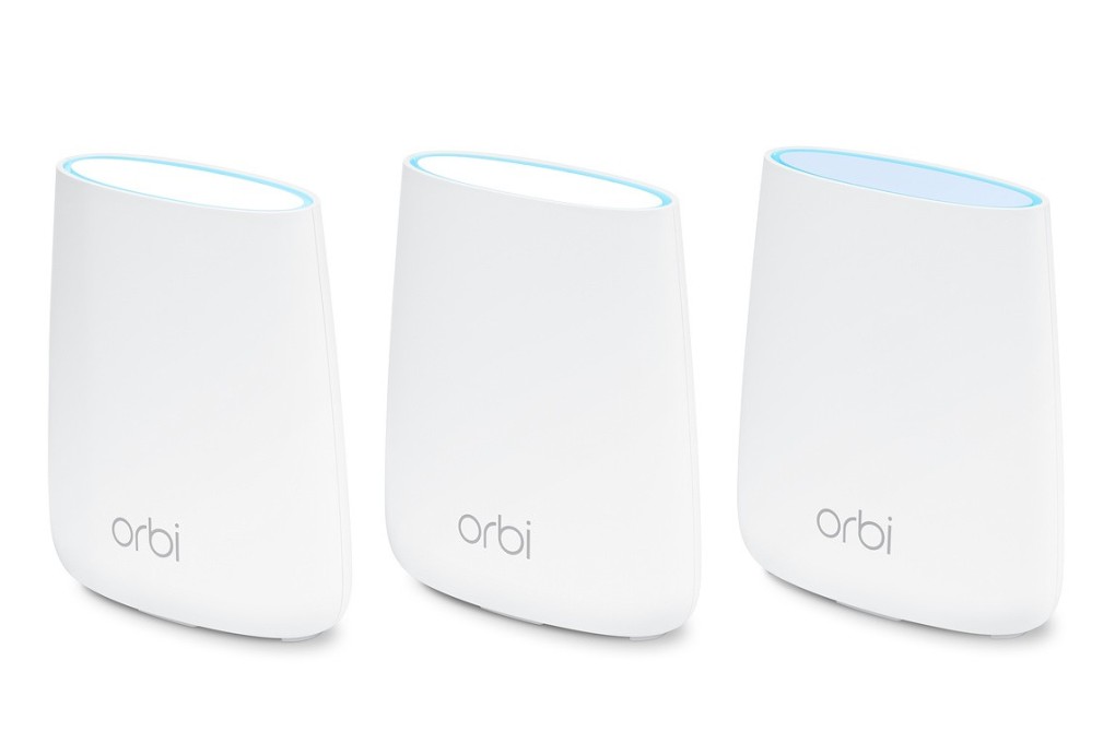 Netgear Orbi RBK50 is one of three high-end Wi-fi mesh systems tested.