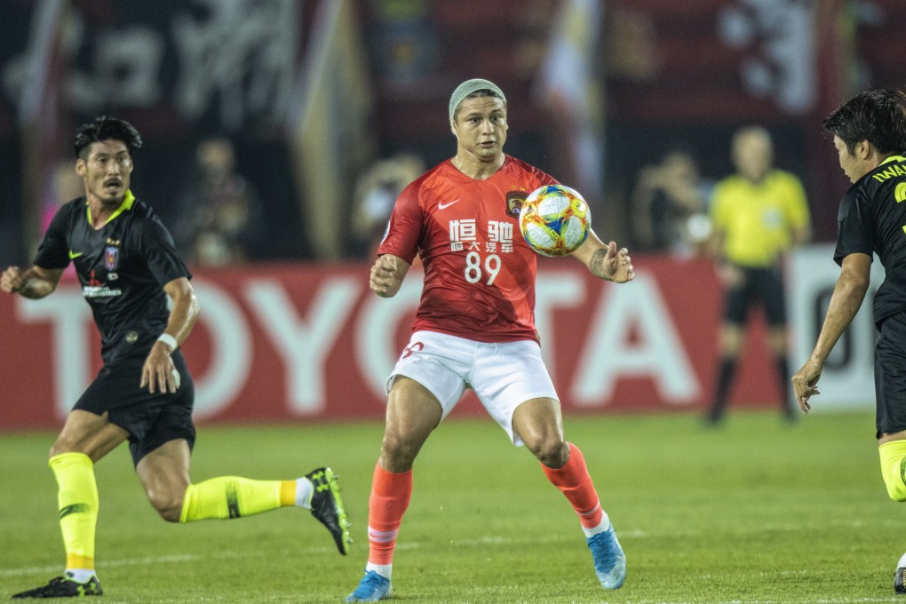 China international Elkeson in action for Guangzhou Evergrande against Japan’s Urawa Red Diamonds in the AFC Champions League 2019 semi-final second leg. Photo: EPA