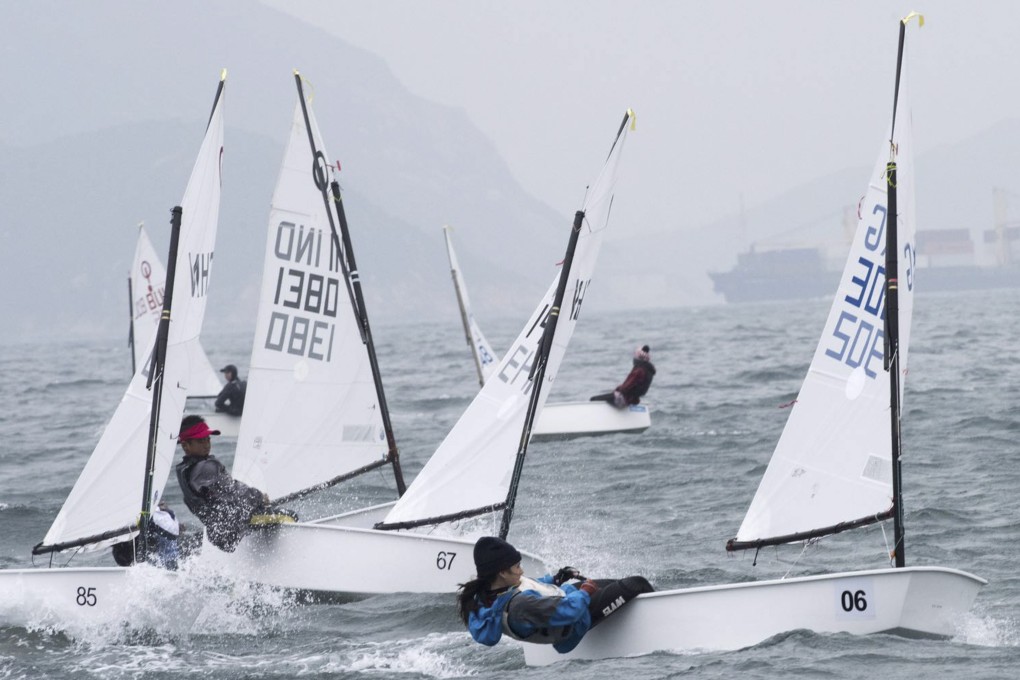 Hong Kong Race Week is part of the Youth Cup, where junior sailors compete in Optimists or Lasers around Asia. Photo: Hong Kong Optimist Dingy Sailing Association
