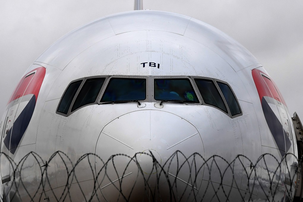 British Airways on Wednesday said it had suspended all its flights to and from China owing to the deadly coronavirus. Photo: EPA