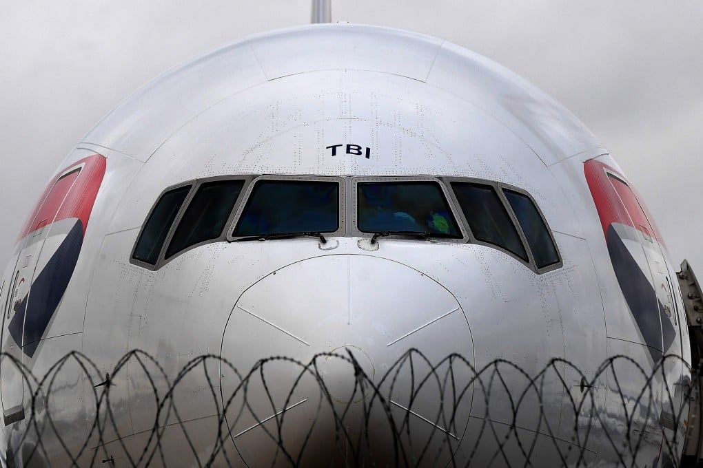 British Airways on Wednesday said it had suspended all its flights to and from China owing to the deadly coronavirus. Photo: EPA