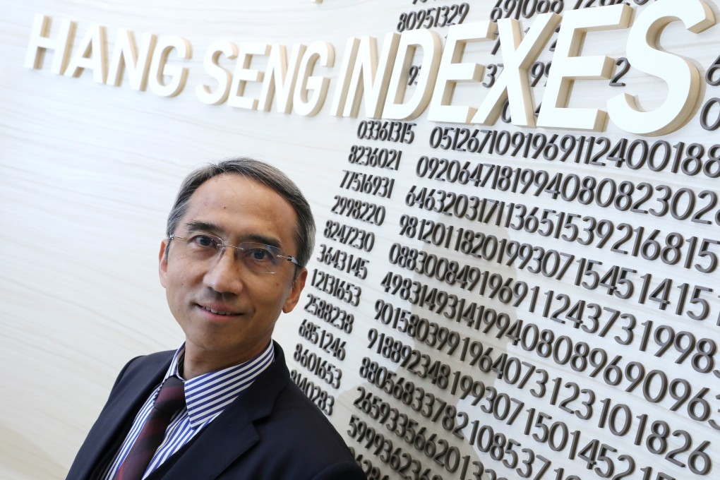 Vincent Kwan, chief executive officer, Hang Seng Indexes Company. Photo: Dickson Lee